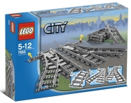 Конструктор LEGO City 7895: Железнодорожные стрелки