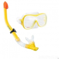 Детская маска с трубкой для плавания INTEX "Wave Rider"