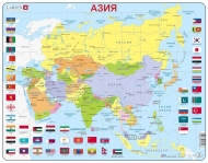 Пазл "Карта Азии"