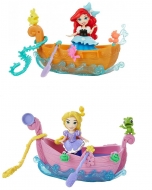Игровой набор "Мини-кукла"Принцесса Диснея"в лодке" (в ассортименте)