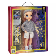 Кукла Rainbow High "Эйдан Рассел", 5 серия (Rainbow High S23 Fashion Doll- AR (Purple))