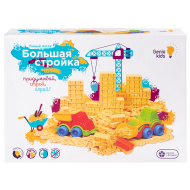 Набор для детской лепки Genio Kids "Большая стройка", 1 кг