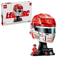 Конструктор LEGO EDITIONS 43014: Шлем Шарля Леклера команды Scuderia Ferrari HP