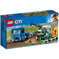Конструктор LEGO City 60223: Транспортировщик для комбайнов