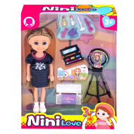 Игровой набор YANAA TOYS "Кукла Ханна – бьюти-блогер"