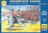 Гвардейские казаки 1812-1814 гг, масштаб 1:72