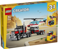 Конструктор LEGO Creator 31146: Бортовой грузовик с вертолетом