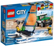 Конструктор LEGO City 60149: Внедорожник с прицепом для катамарана