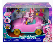 Игровой набор Enchantimals "Кукла с автомобилем Бри Кроля и аксессуарами" с питомцем (15 см)
