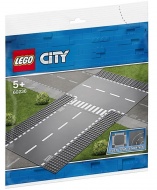 Конструктор LEGO City 60236: Прямой и Т-образный перекрёсток