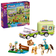 Конструктор LEGO FRIENDS 42695: Прицеп для перевозки лошади и жеребенка Конструктор LEGO FRIENDS 42695: Прицеп для перевозки лошади и жеребенка
