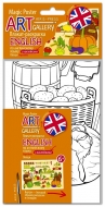 Плакат-раскраска English с наклейками и заданиями "Овощи" (Айрис-пресс)