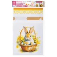 Пакетики пасхальные ЗОЛОТАЯ СКАЗКА "Пасха", набор 10 шт