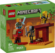Конструктор LEGO Minecraft 21266: Незер, сражение в лаве