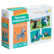 Игра настольная Genio Kids Дидактика "Противоположности"