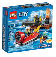 Конструктор LEGO City 60106: Набор для начинающих "Пожарная охрана"