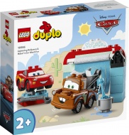 Конструктор LEGO DUPLO 10996: Молния МакКуин и Мэтр: веселье на автомойке
