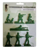 Набор оловянных солдатиков "Пограничники"