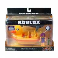 Роблокс - игровой набор Специальный транспорт "Укус акулы: Утиная лодка"