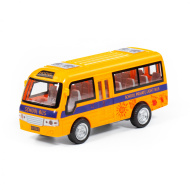 Автомобиль инерционный Полесье "Школьный автобус", со светом и звуком, в коробке