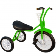 Велосипед детский трехколесный "Зубренок", зеленый
