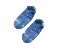 Носки I LIKE GIFT «Owl face», blue, женские, размер 35-41