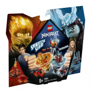 Конструктор LEGO NINJAGO 70684: Бой мастеров кружитцу — Кай против Самурая