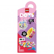 Конструктор LEGO DOTS 41944: Браслет и бирка для сумки "Карамельная киса"