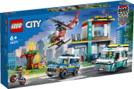 Конструктор LEGO City 60371: Центр управления спасательным транспортом