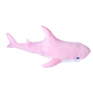 Мягкая игрушка FANCY "Акула", 98 см, розовая