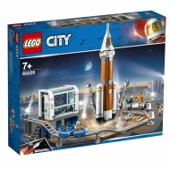 Конструктор LEGO City 60228: Ракета для запуска в далекий космос и пункт управления запуском