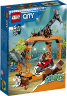 Конструктор LEGO City 60342: Трюковое испытание «Нападение акулы»