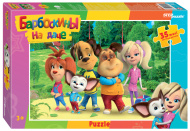 Пазлы Step Puzzle MAXI "Барбоскины (new)", 35 элемента