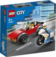 Конструктор LEGO City 60392: Погоня на полицейском мотоцикле