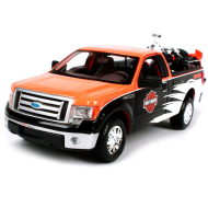 Модель автомобиля 1:27 Форд F-150 Пикап + мотоцикл 1:24 1958 FLH Duo Glide