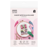 Набор для вышивания крестиком ТРИ СОВЫ "Улочка", 16*20см