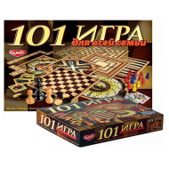 Детская настольная игра "101 игра для всей семьи"