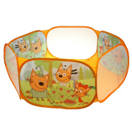 Манеж для детей ИГРАЕМ ВМЕСТЕ "Три кота"