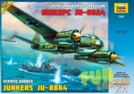 Немецкий бомбардировщик Юнкерс JU-88A4  1:72