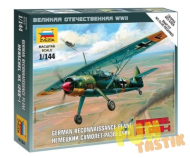 Сборная модель Немецкий самолет-разведчик Henschel Hs 126B-1 (Хеншель), масштаб  1:144