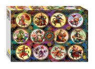 Пазлы Step Puzzle "Китайский гороскоп", 2000 элементов