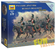 Сборная модель Русские драгуны 1812-1814 масштаб 1:72