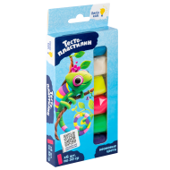 Тесто-пластилин Genio Kids Набор 6 цветов, 180 гр