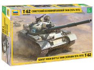 Сборная модель ZVEZDA Советский боевой танк Т-62 (1974-1975), 1:35
