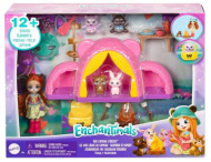 Игровой набор с куклой Enchantimals "Поход с палатками"