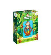 Игрушка обучающая Головоломка-счет Genio Kids Дидактика "Обезьянка-математик"