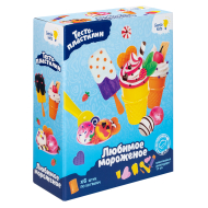 Тесто-пластилин Genio Kids Набор "Любимое мороженое" Тесто-пластилин Genio Kids Набор "Любимое мороженое"