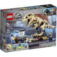 Конструктор LEGO Jurassic World  76940: Скелет тираннозавра на выставке