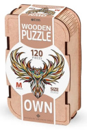 Головоломка деревянная EWA ECO-WOOD-ART "Сова" M