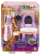 Игровой набор с куклами Barbie "Макияжный столик Рапунцель"